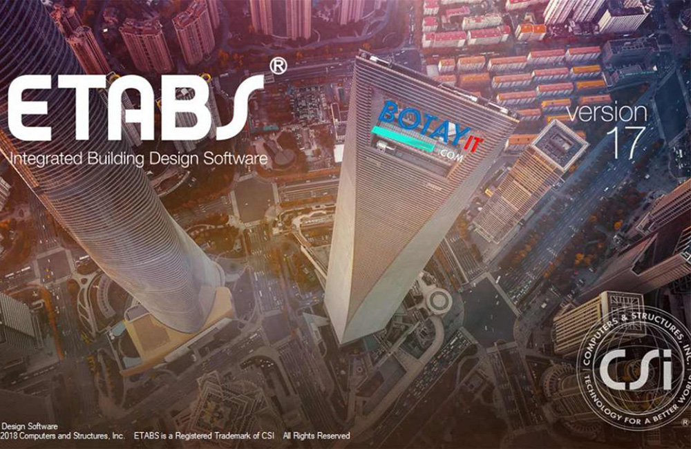 CSI - ETAB 19 - Phần mềm tính toán kết cấu 